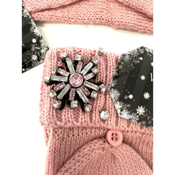 Victoria's Secret Winter Angel Collection Snowflake Sparkle Head Wrap + Gloves - Picture 3 of 7